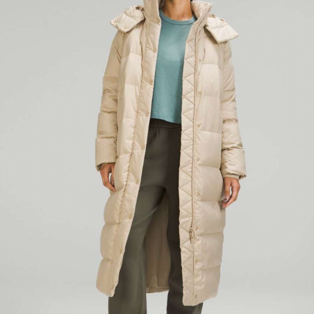 Lululemon Wunder Puff Long Jacket